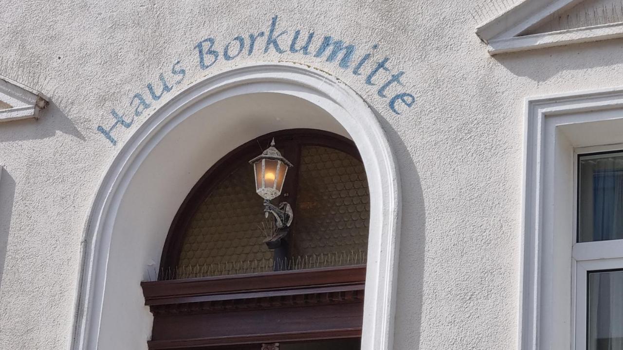 Haus Borkumitte Appartement Neptun Buitenkant foto