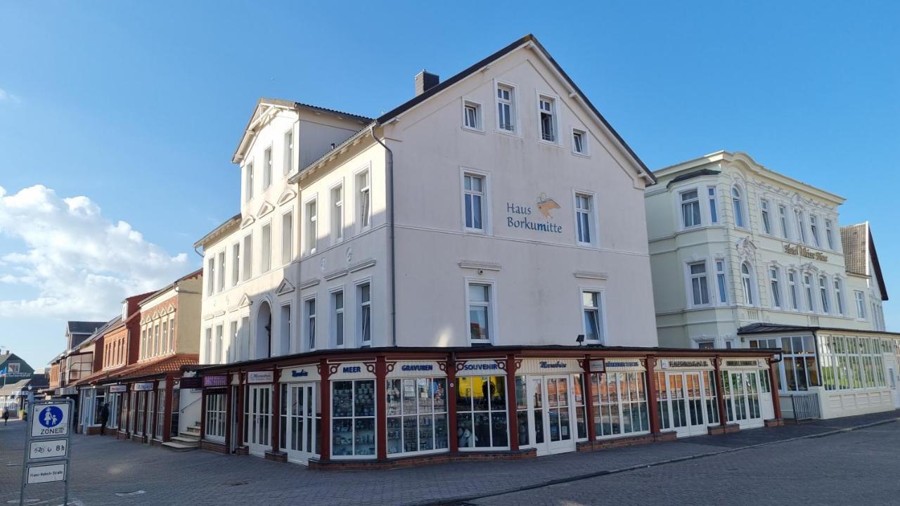 Haus Borkumitte Appartement Neptun Buitenkant foto